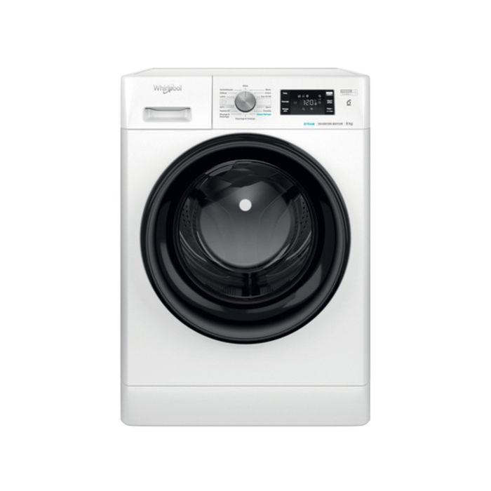 Lave-linge hublot - WHIRLPOOL - Capacité 8kg - Chargement frontal