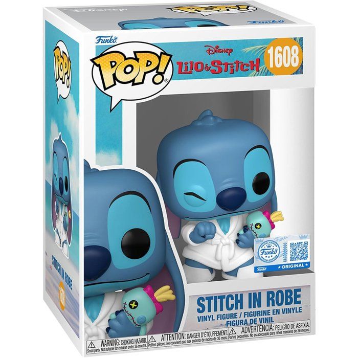 Figurine Funko Pop Disney & Stitch in Robe - vue 7