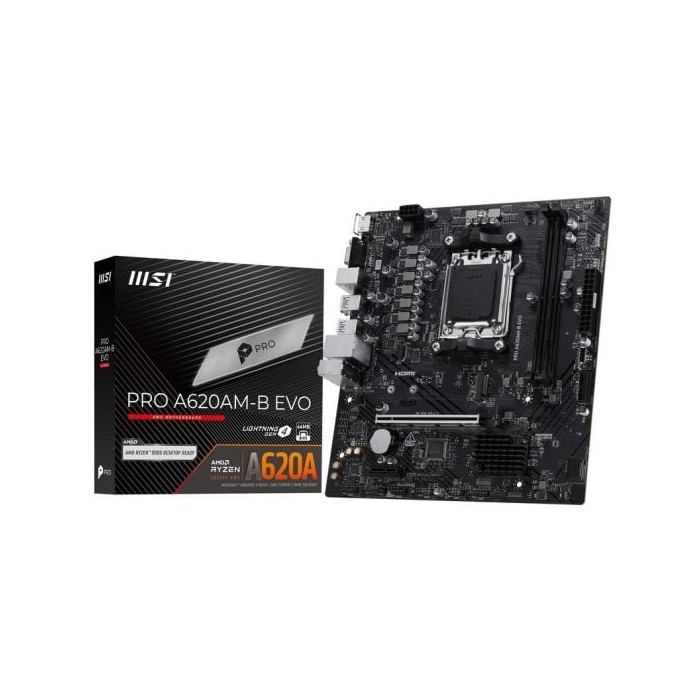 MSI PRO A620AM B EVO A620AM5DDR5mATX - vue 4