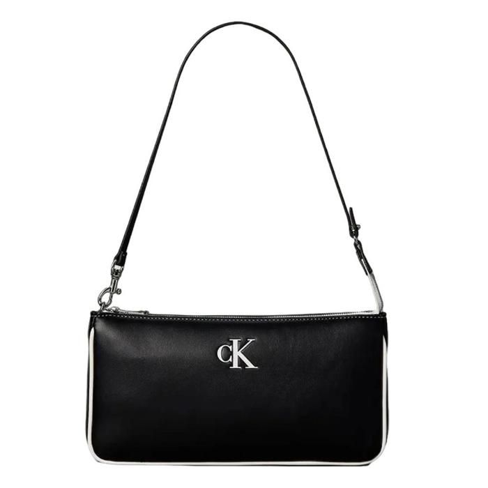 Sac à Main Noir Femme Calvin Klein Jeans Contrast Ck