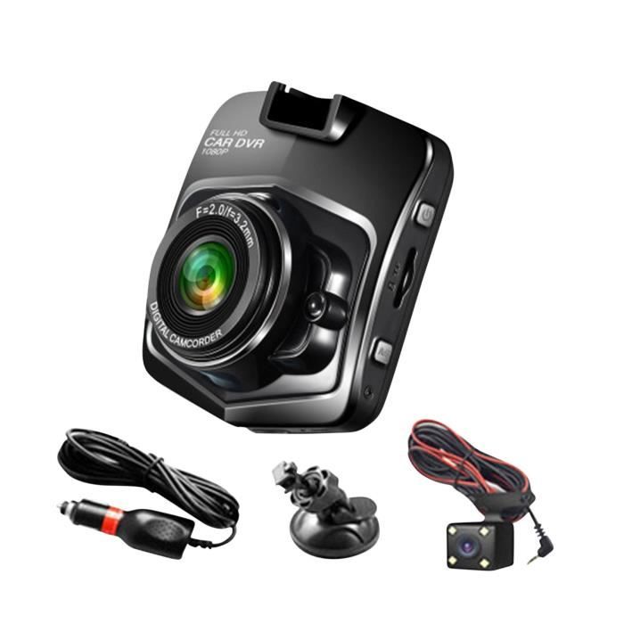Dashcam 2.4 pouces voiture caméra HD 1080P Portable Mini DVR enregistreur vidéo enregistreur de conduite
