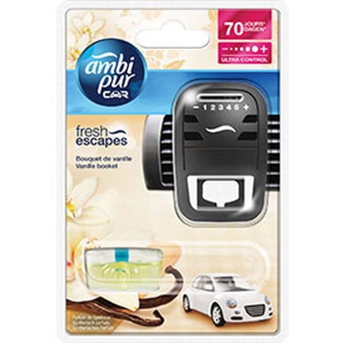 AMBI PUR Désodorisant Auto Parfum Vanille - Cdiscount Auto