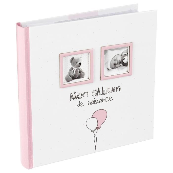 Mon album de naissance Fille - Coloris ROSE - Cdiscount Beaux-Arts et  Loisirs créatifs