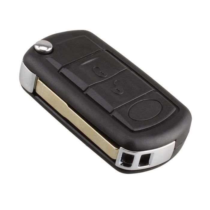 WINOMO Coque de cl/é /à distance pour Range Rover Sport Land Rover Discovery 3 boutons