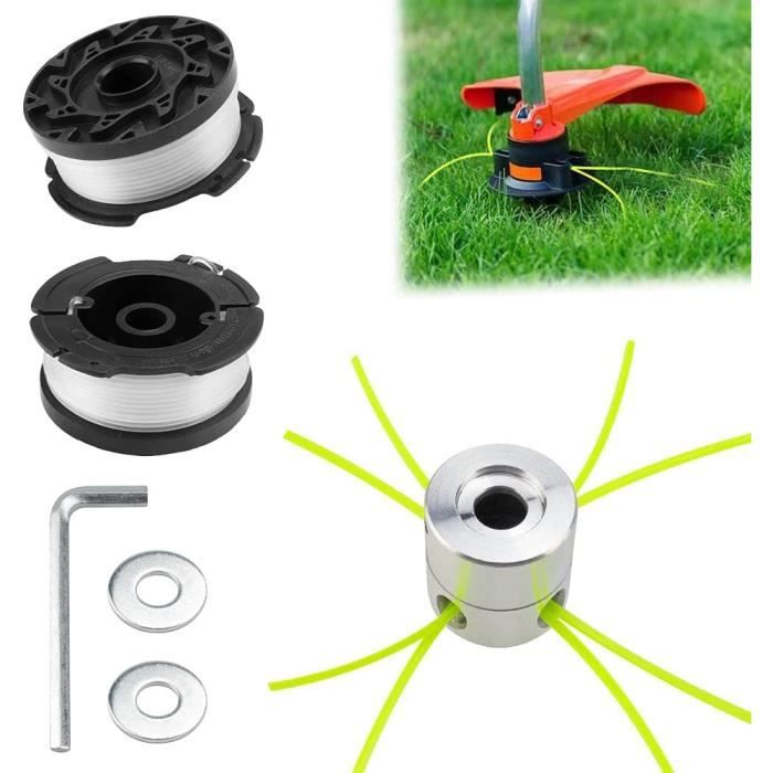 Tête De Coupe-Herbe Atunee En Aluminium - Pour Tondeuse à Gazon - Filetage Automatique