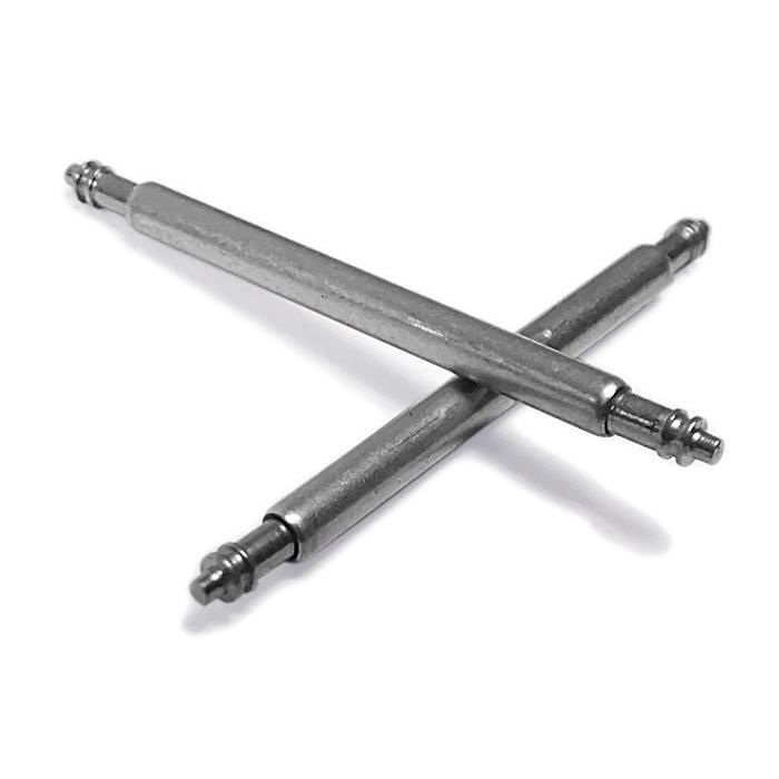 Pompes (anses) ressort - Semi Stanley - lot 2 - 28 mm - acier inox double flange