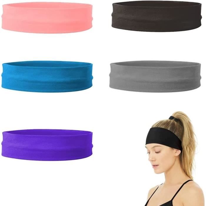 Kurtzy Bandeau Sport (20 Pièces) - 13cm Bandeau Transpiration pour