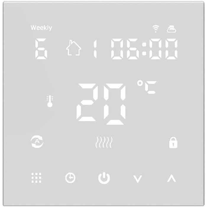 Thermostat Thermostat Intelligent WiFi, Chauffage électrique de