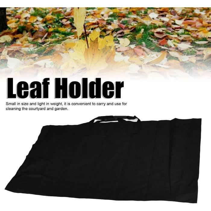 Support de Sac Poubelle Pliable, Pratique, Rangement Facile pour l'extérieur (Noir