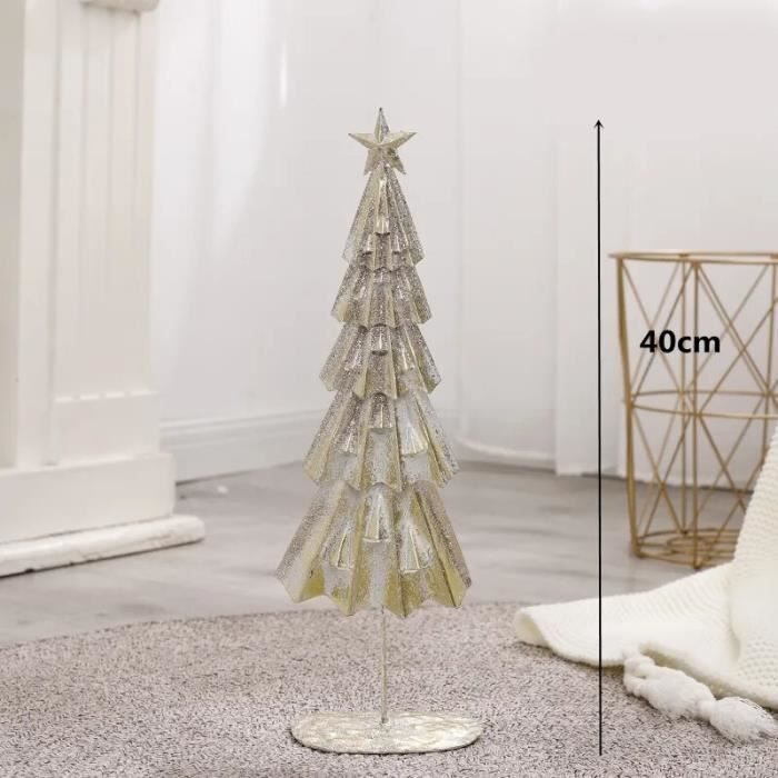 Sapin de Noël en fer pour la décoration de la maison,cheminée,ornements