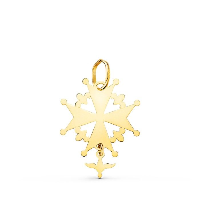 Pendentif Inmaculada Romero TM AF7227 Doré Mixte