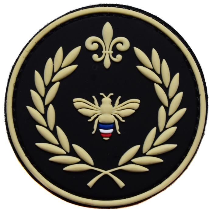 topt mili Napoleon Bonaparte Abeille embleme Drapeau France Francais lys Empereur Empire ecusson PVC Relief 6cm patche Insigne Corse 