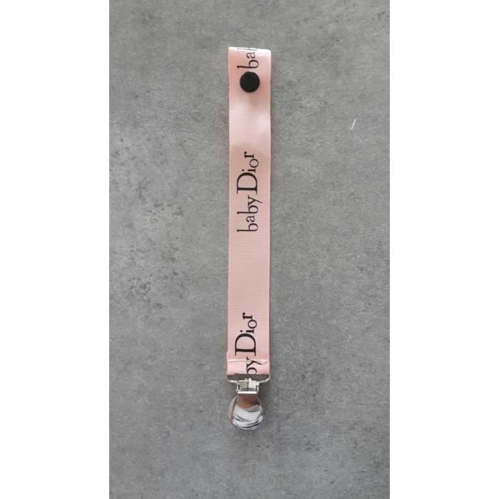 Attache Tetine Bebe Baby Dior Abricot Cdiscount Puericulture Eveil Bebe