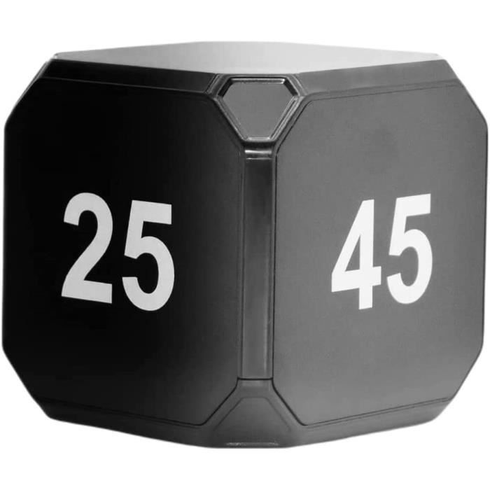 Minuteur Cube Numérique TFA Dostmann - 5/15/30/60 Min, Compte à Rebours, Alarme Réglable - 3