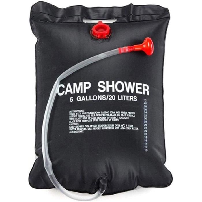 Pvc 20l sac de douche solaire pliable camping vert my16274 m en ance Pvc 20l sac de douche solaire pliable camping vert my16274 m en ance