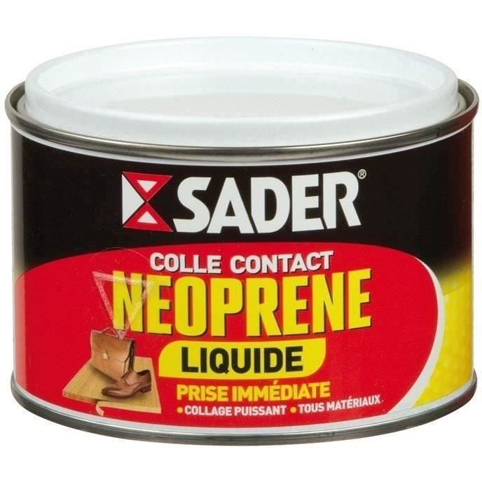 SADER Colle contact néoprène liquide - 250 ml