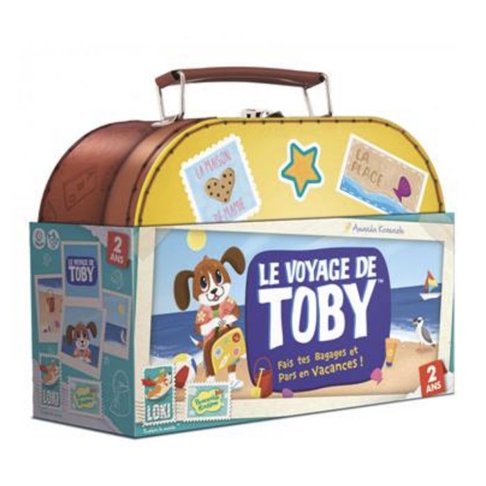 Jeu de société - LOKI - Voyage de Toby - Multicolore - Blanc - Mixte - Bébé