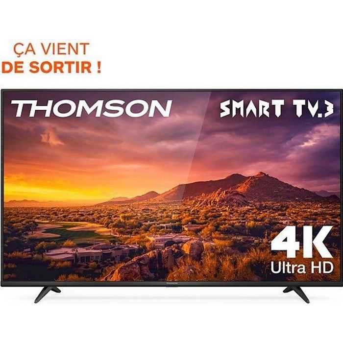 TV LED Thomson 43UG6330 - Thomson - 43 po - 4K UHD - TV LCD rétro-éclairée par LED