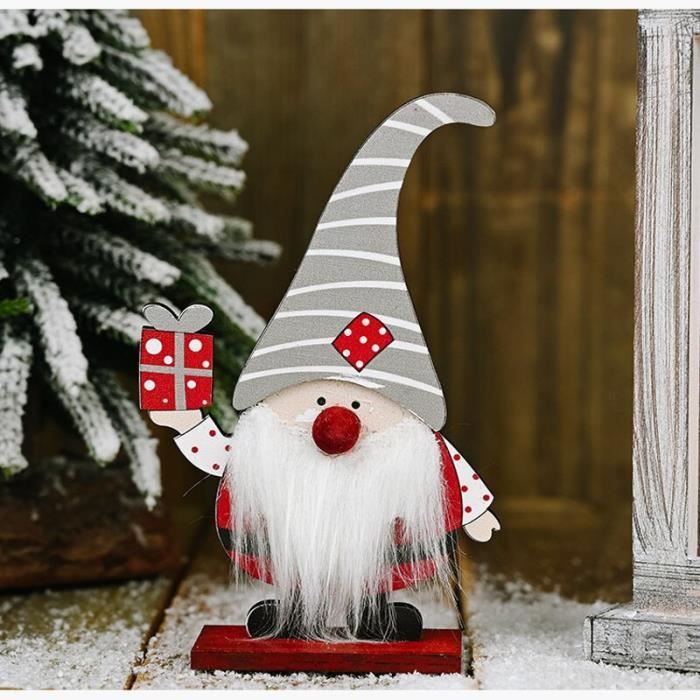 Deco Noel En Bois Centre De Table Cdiscount