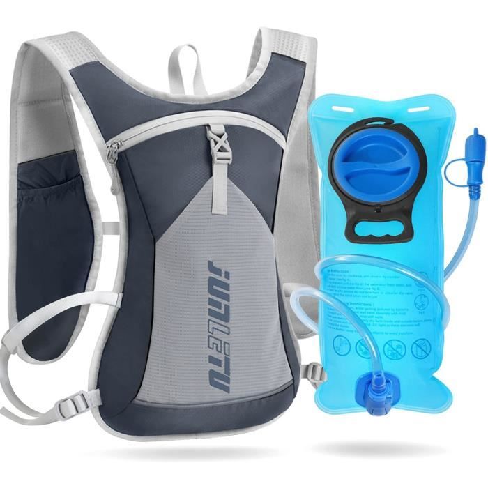 Sac Trail Running 5,5L Gilet d'Hydratation Sac à Dos Vélo Randonnée Course