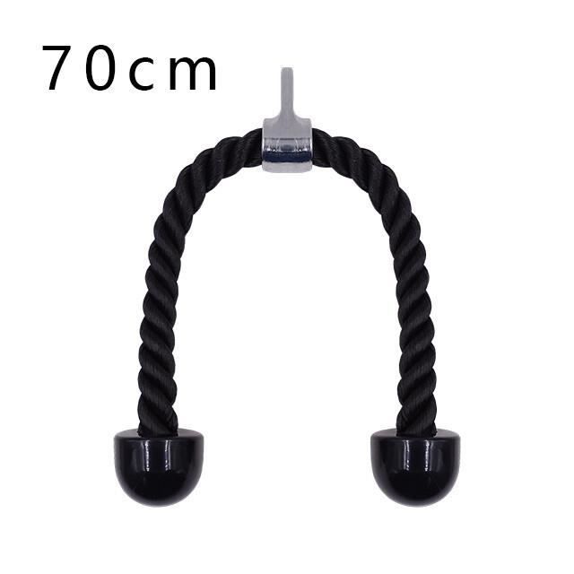 Corde De Triceps AOI - 27 Pouces, Résistante Pour Musculation Et Extensions (Noir)