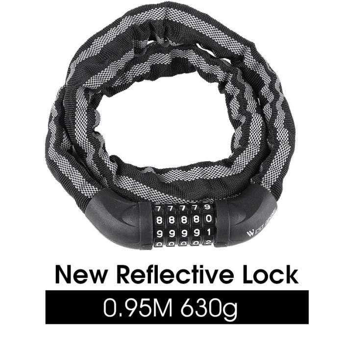 Antivol Vélo En U Sportneer 18 Mm - Cadenas Robuste Avec Câble Acier 1,5 M - Sécurité Renforcée Sans Clé