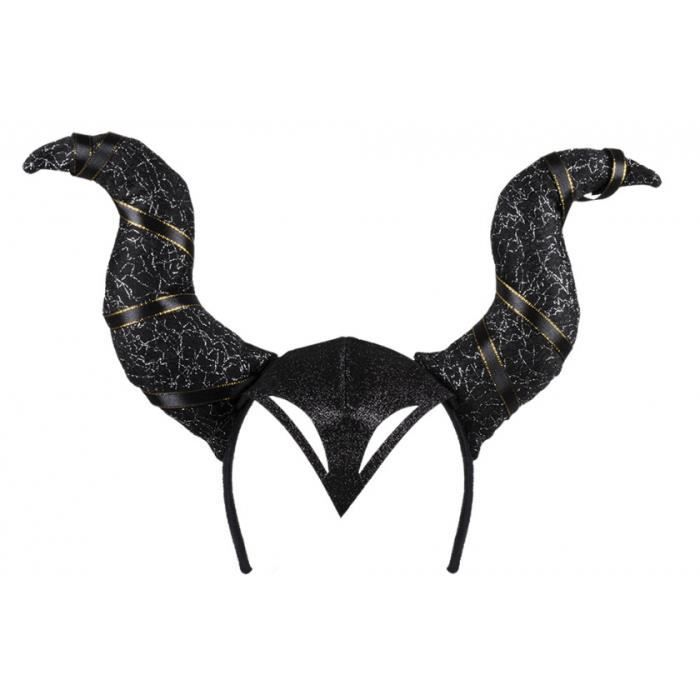 Diadème à cornes enfant - BOLAND - Noir - Mixte - Enfant - Synthétique - Accessoire de déguisement - Halloween