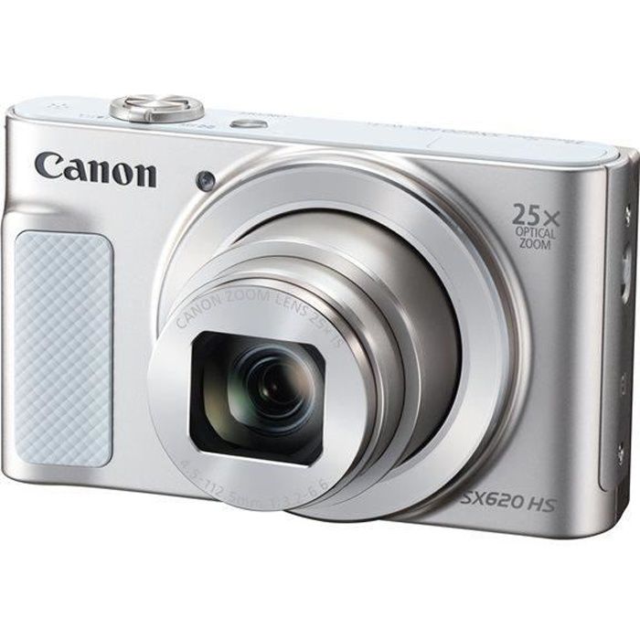 Canon Powershot Sx620 Blanc Appareil Photo Numerique Compact