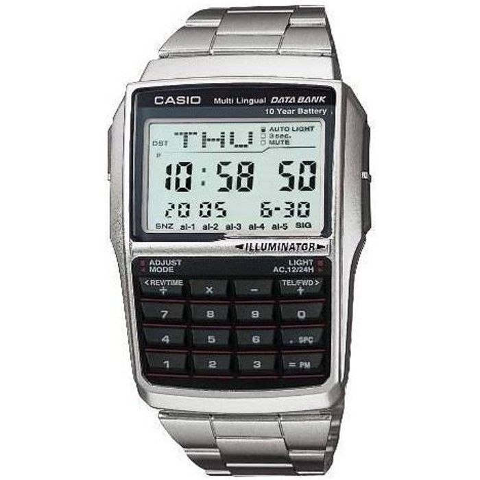 casio data bank watches
