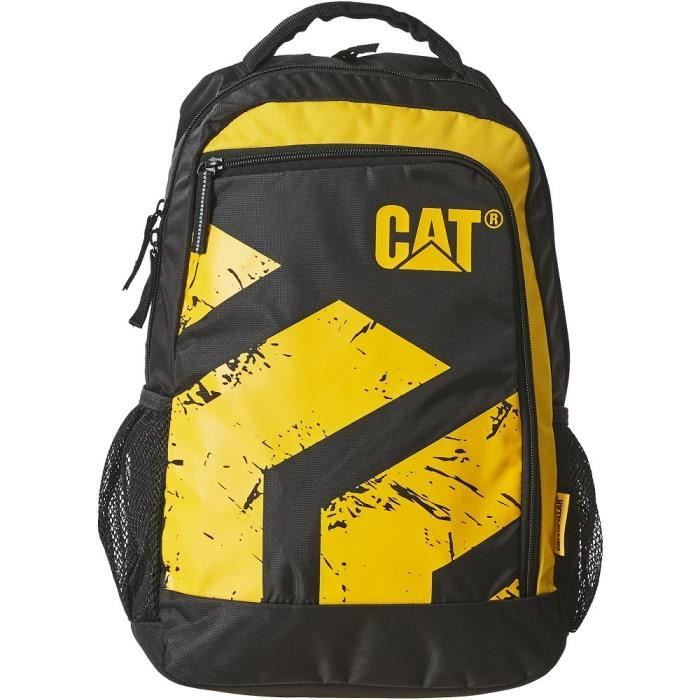 Sac à dos - CATERPILLAR - Fastlane - Jaune-Noir - Mixte - Multisport