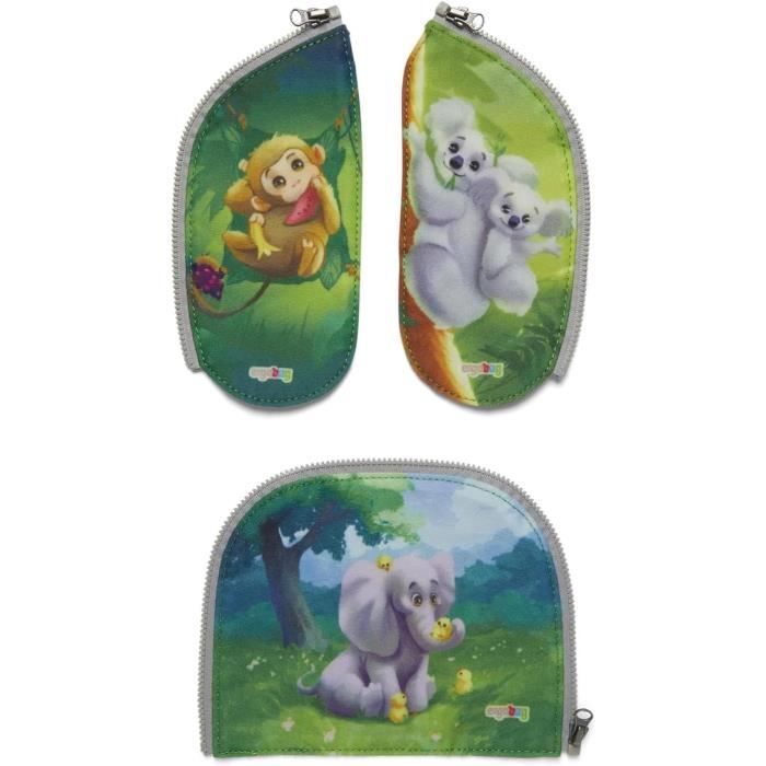 Zippies Ensemble D'Accessoires Cartables 3 Pièces Pour Enfants, Garçons