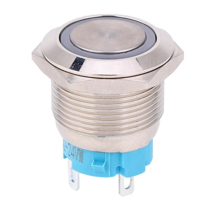 Interrupteur à bouton-poussoir - CIKONIELF - 2 pièces - 12 ~ 24VDC ...