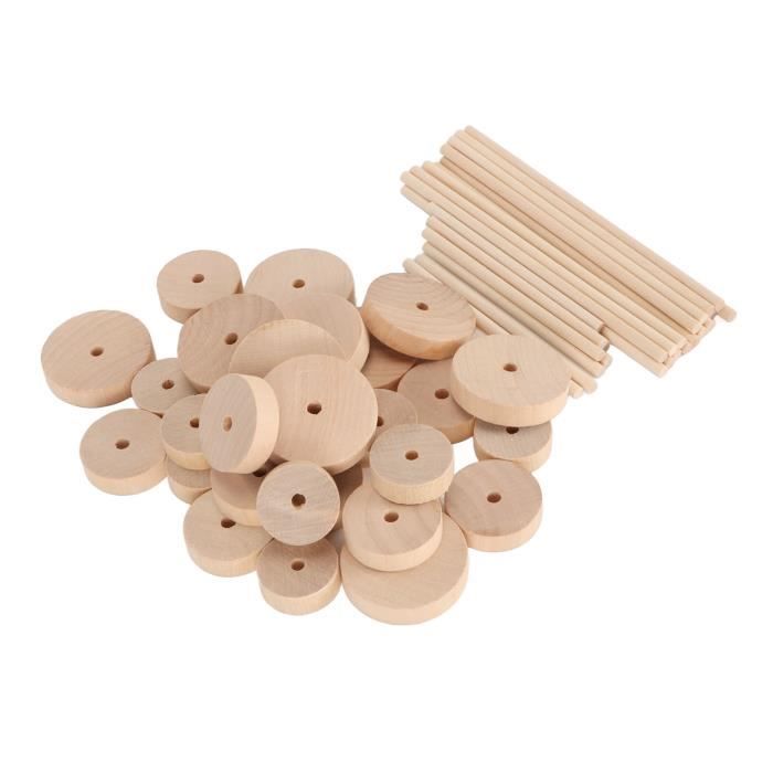 20 Pezzi Esagonali In Legno Naturale - Diametro 10 Cm, Spessore 2,5 Mm - Forme Grezze Per Decorazioni Fai Da Te, Pittura, Sottobicchieri, Artigianato E Progetti Creativi