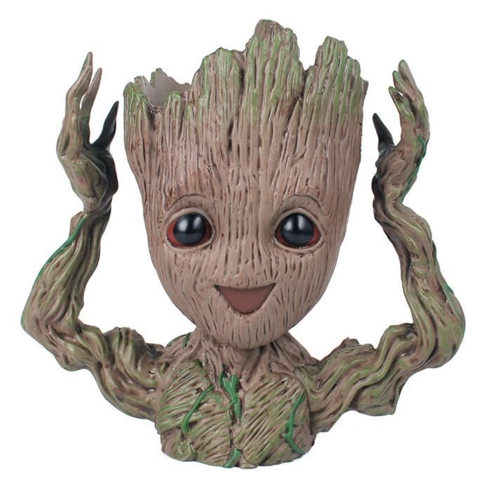 Groot Fleur Pot Gardiens De La Galaxie Arbre Bebe Pvc Figure Jouet Cdiscount Jeux Jouets
