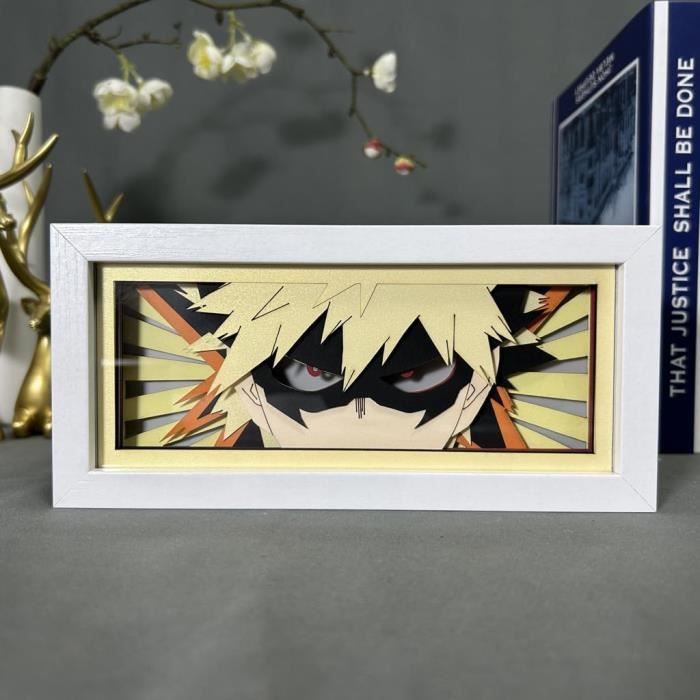 Anime 3D Veilleuse Lampe Art Papier Sculpture Lampe Bo te Papercut anime-3d-veilleuse-lampe-art-papier-sculpture-lampe-bo-te-papercut