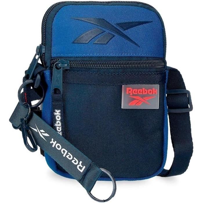 Enso Basket Family Sac Bandoulière Bleu 15x19x10 Cm - Polyester, Poche Zippée Pour Enfant