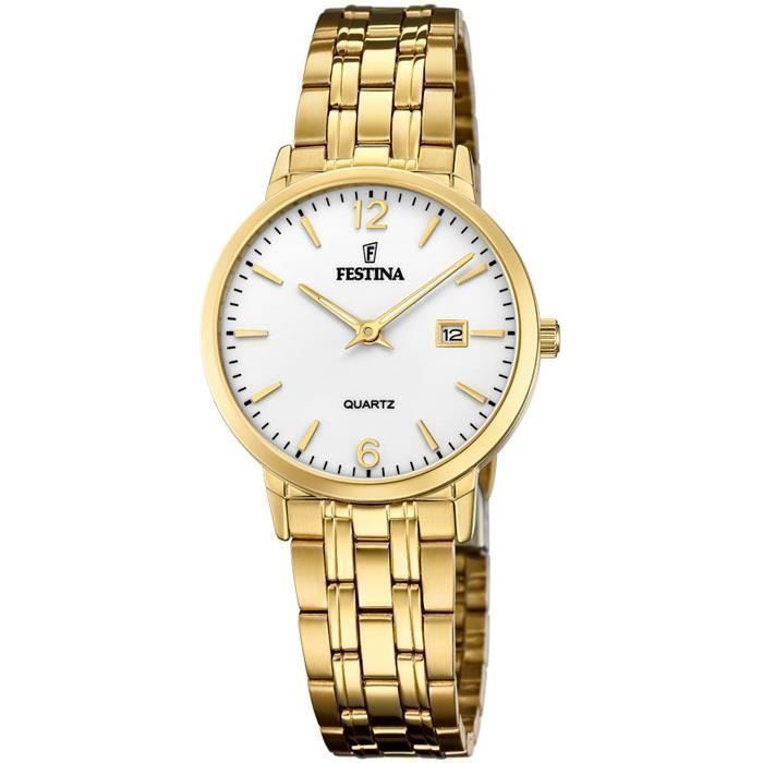 Montre Femme - Festina - 20514 - Analogique - Acier inoxydable - Doré