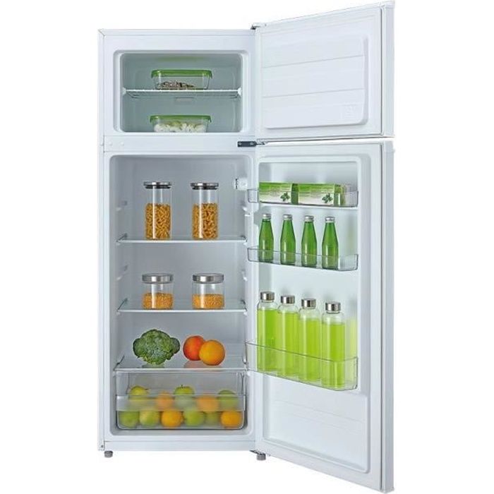 Réfrigérateur GLEM avec congélateur - 166/46L A+ Blanc