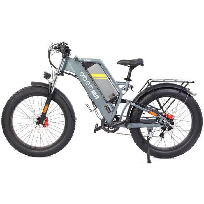 GOGOBEST GF650 vélo électrique 26*4.0 pouces gros pneus 1000W moteur 45Km/h vitesse maximale 48V 20Ah batterie
