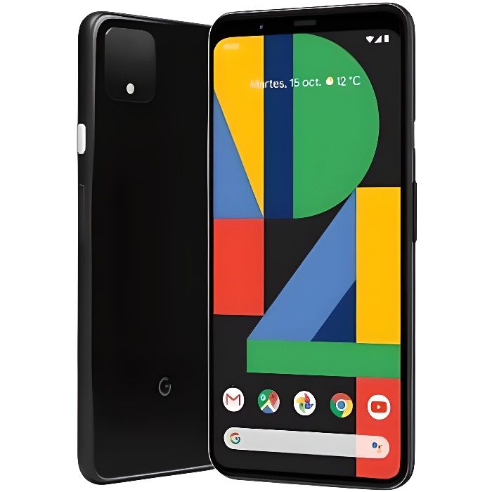 Achat T&eacute;l&eacute;phone portable Google Pixel 4 64Go Noir pas cher