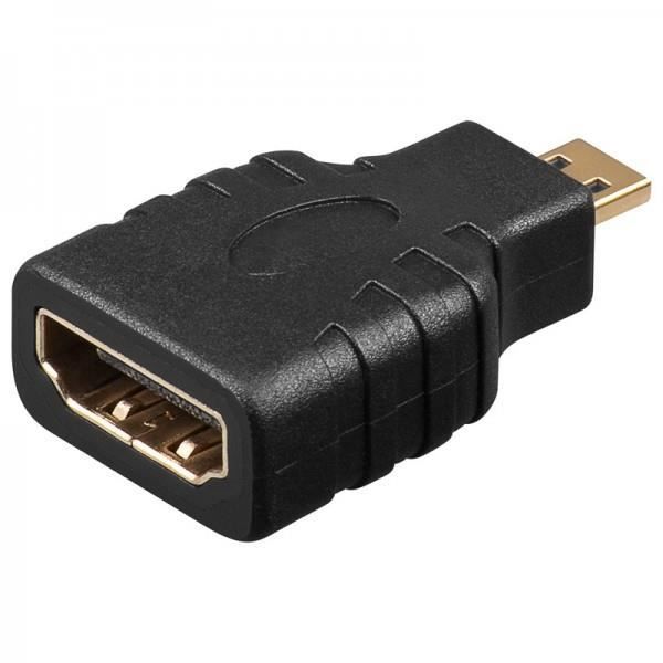 HDMI Micro D Femelle Femelle Vers Standard HDMI Fiche adaptateur Onvertisseur 