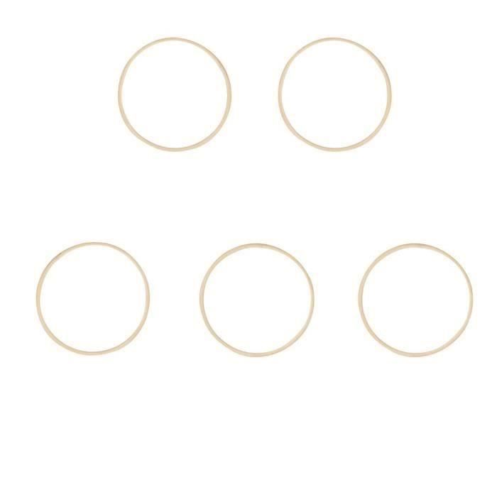 Cerceau à Broder Vintage Gibbs USA – Rond 5 Pouces, Ressort à Tension, Bois, Occasion