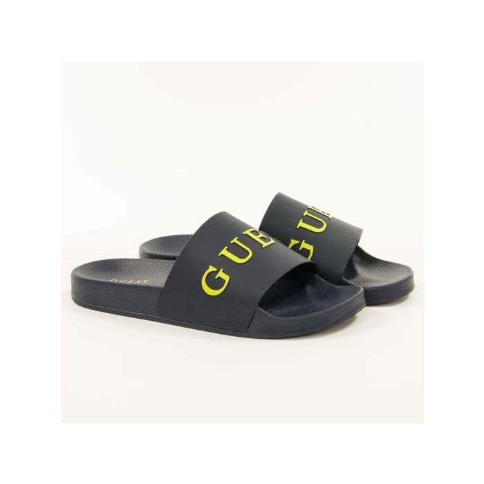 Claquettes Guess Colico - blue yellow - 45