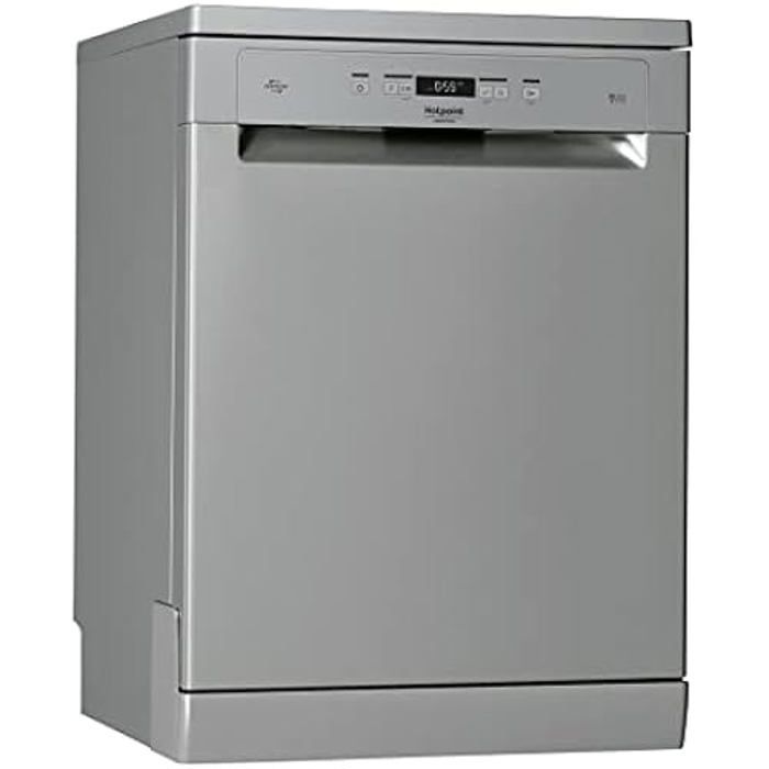 Lave vaisselle vertical Hotpoint HFC 3C26 CW X 14 places Troisième panier Inox