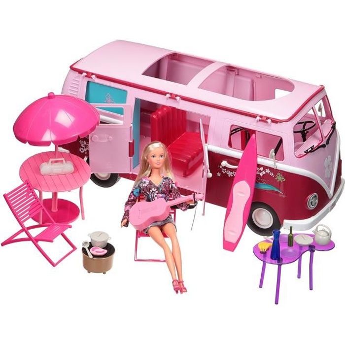 camping car barbie cdiscount