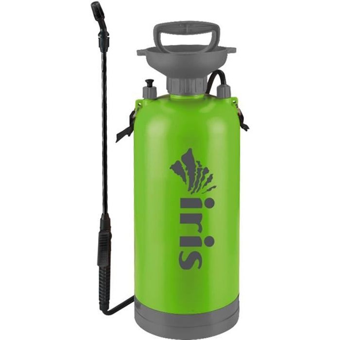 Pulvérisateur manuel 8L IRIS GARDEN Spray et Jet Désinfection Entretien Végetaux et Jardins