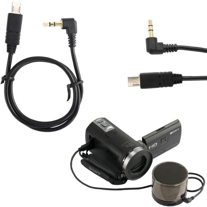 JJC cordon de connexion Câble pour Sony Caméscope Handycam avec multi