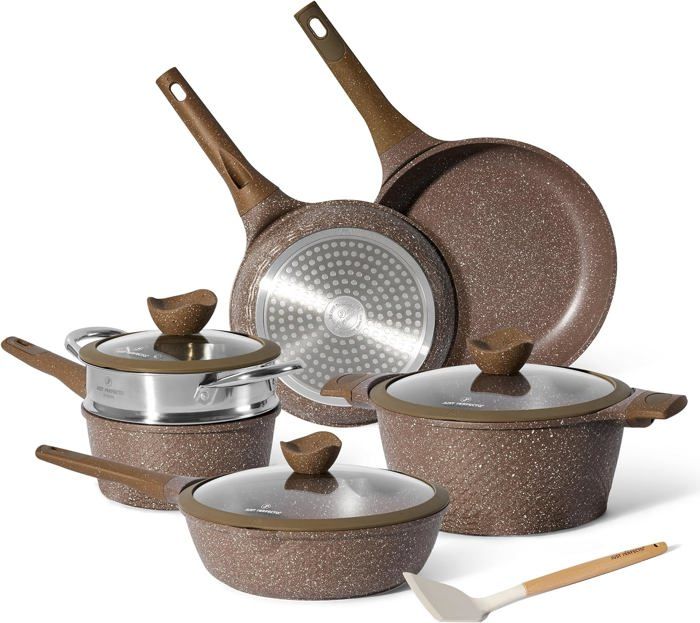 JUST PERFECTO Batterie de cuisine induction - set de casseroles tout