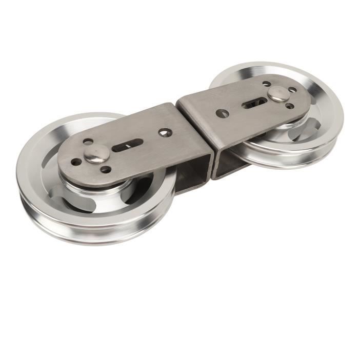 Poulie D'escalade 26KN En Alliage D'aluminium - Pour Corde Jusqu'à 12 Mm, Rotation Fluide