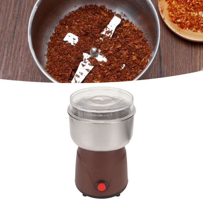 Broyeur À Grains Électrique Ménage Grains En Acier Inoxydable Écrou